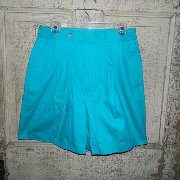 Vintage Nordstrom Town Square Pleated Shorts Size 12 (R-27) - Picture 1 of 4